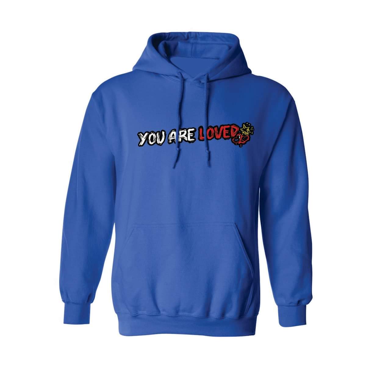 YouAreLoved Hoodie (Blue) – You Are Loved Life